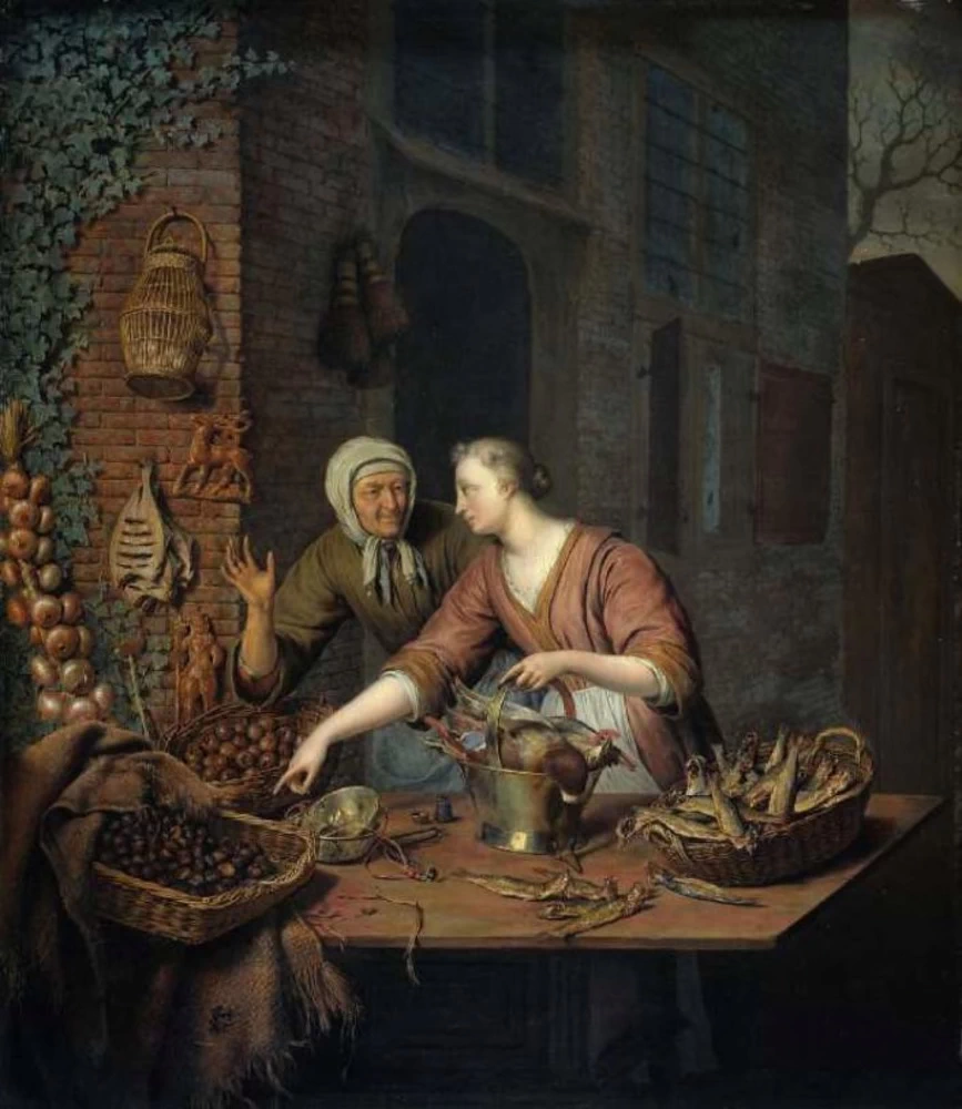 Bancarella del mercato - Fitzwilliam Museum, Cambridge